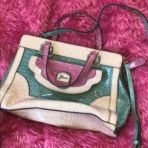Guess crocodile purse